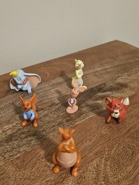 Lot Of 6  Walt Disney  Figure Toys